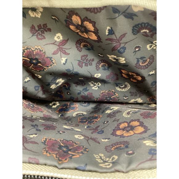 NWOT Lug Crossbody Women’s One Size Nylon Multiple Compartments Gold-Brown - Picture 8 of 10